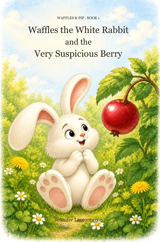 Current cover of Waffles the White Rabbit and the Very Suspicious Berry