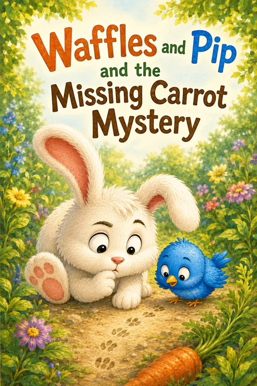 Cover art for The Missing Carrot Mystery